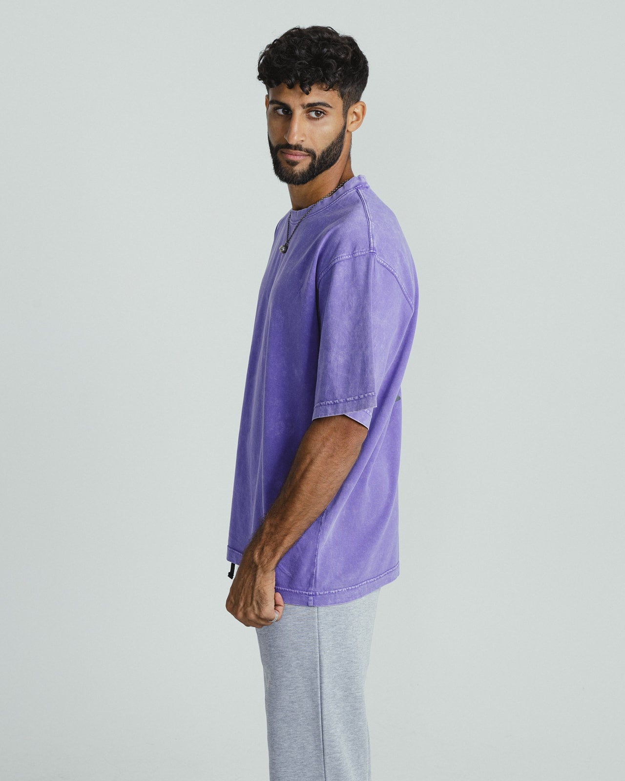 Stay True ACWD Relaxed Tee - Purple