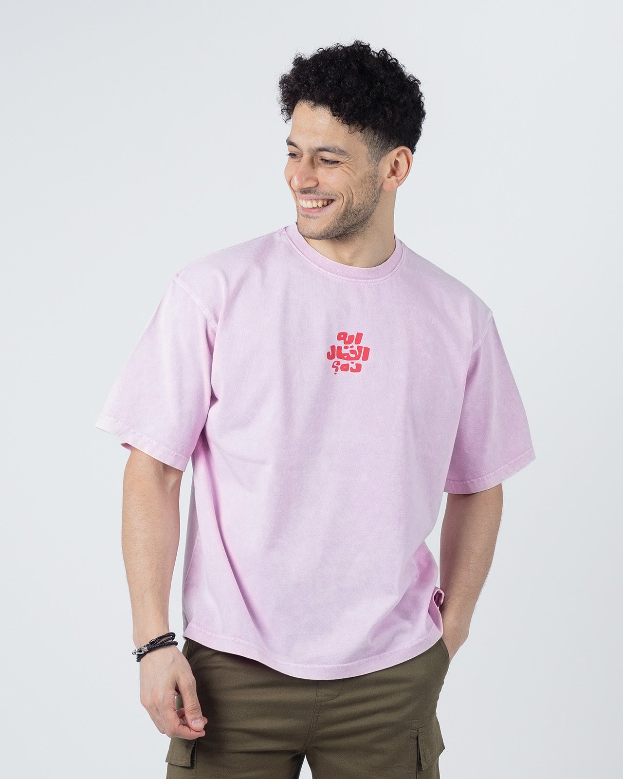 ACWD Loose Boxy – Pink "Eh ELGAMAL DA!"