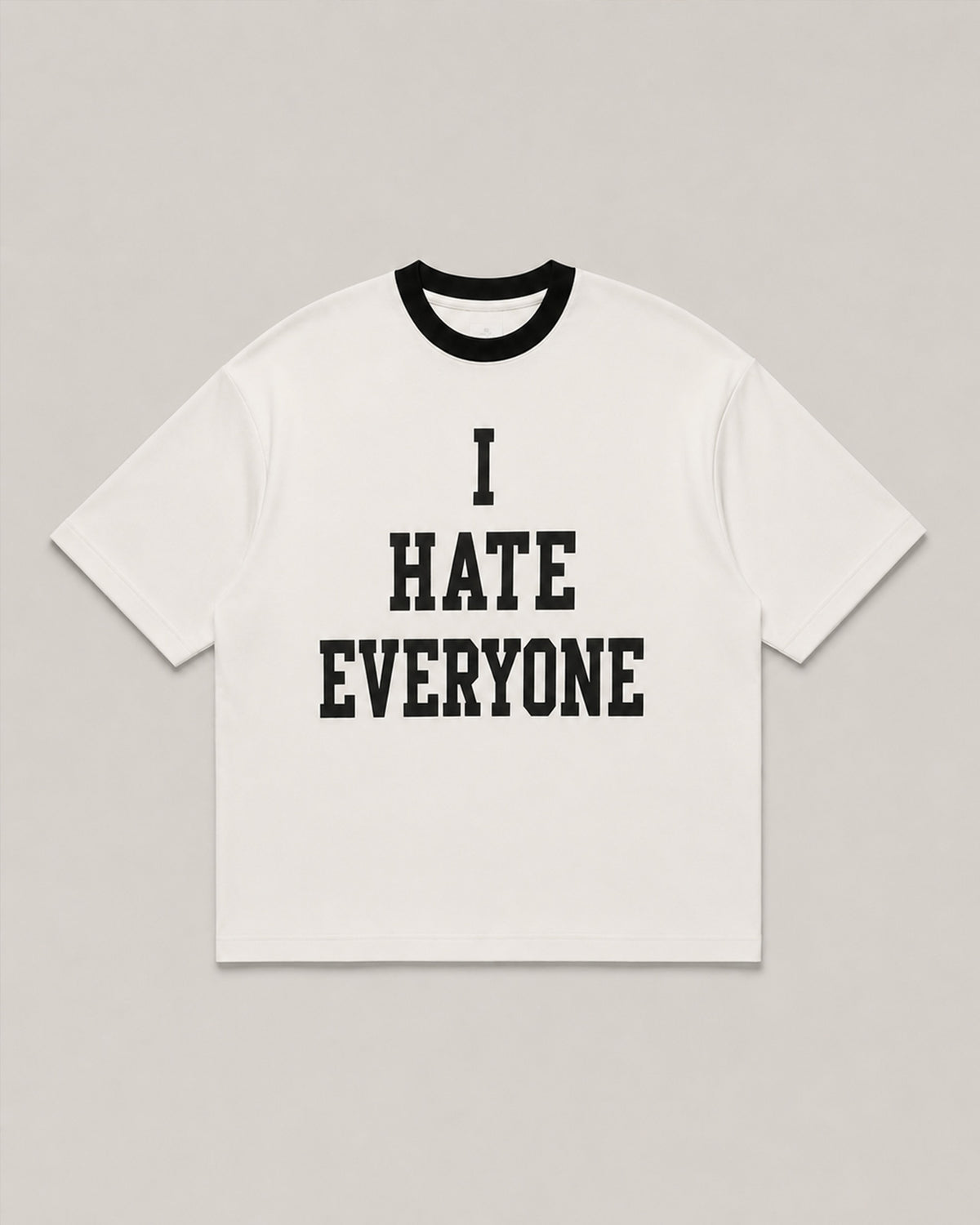 HATE Oversized Tee - Offwhite