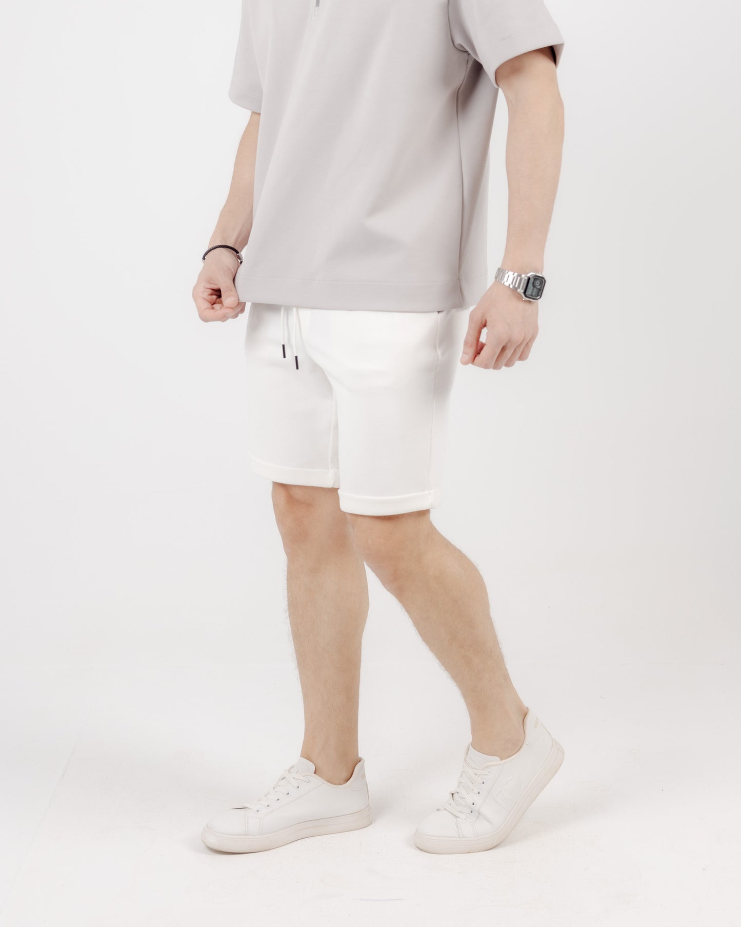 Everyday Classic Shorts -Offwhite