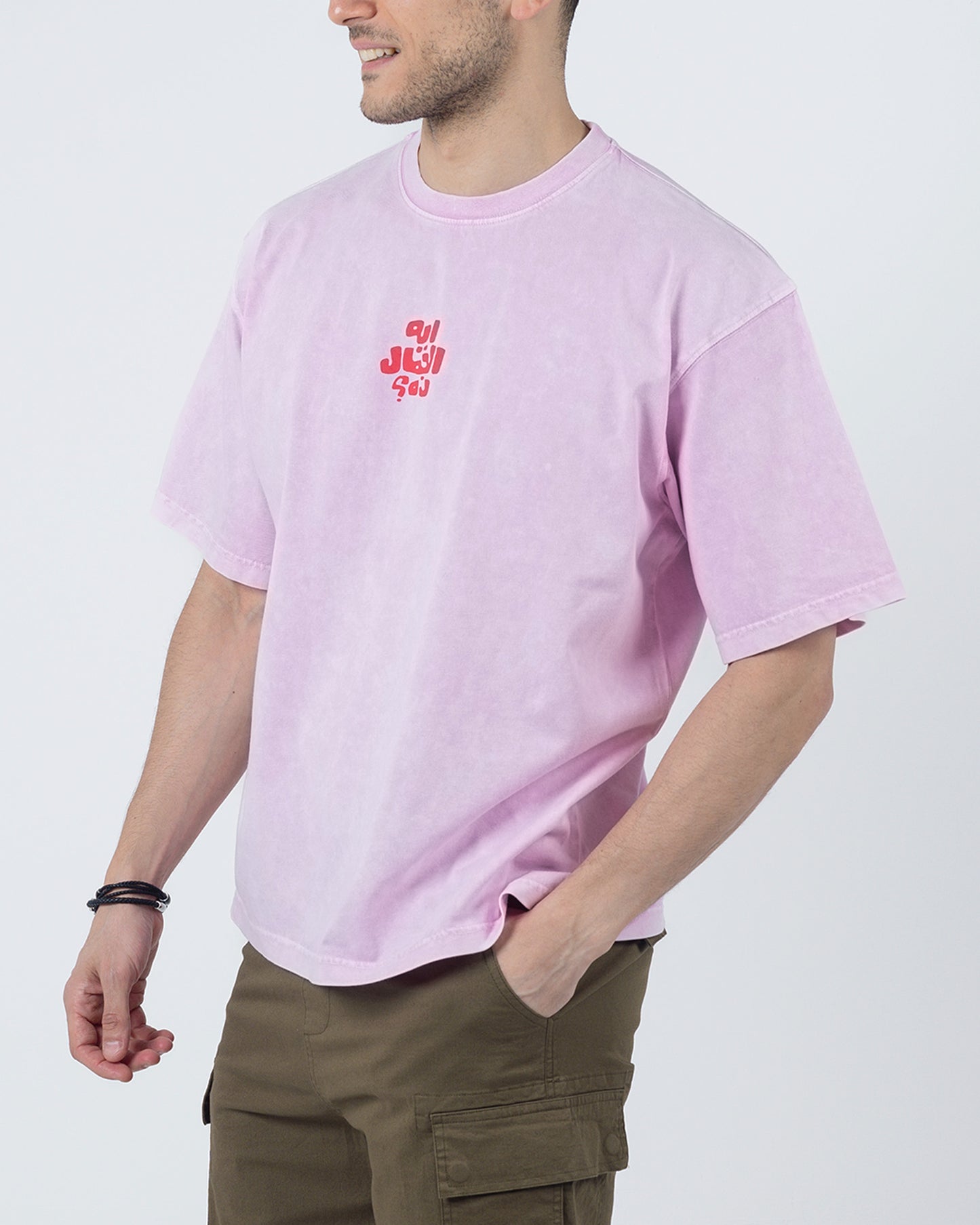 ACWD Loose Boxy – Pink "Eh ELGAMAL DA!"