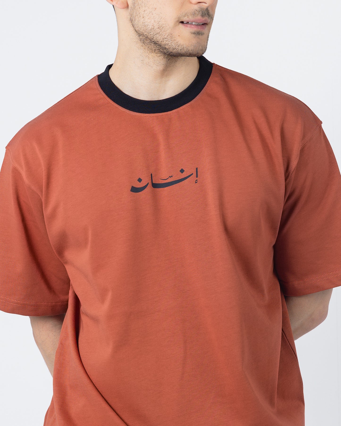 ENSAN Oversized T-shirt Rust