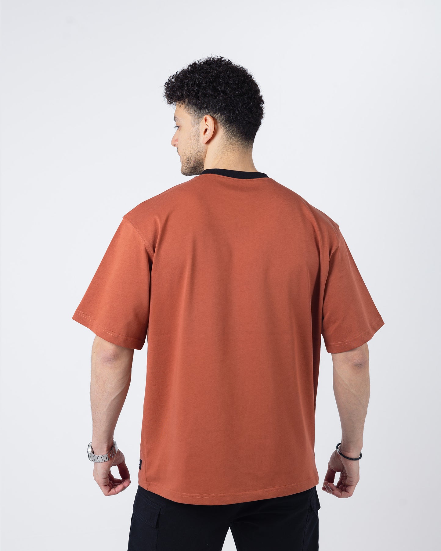 ENSAN Oversized T-shirt Rust