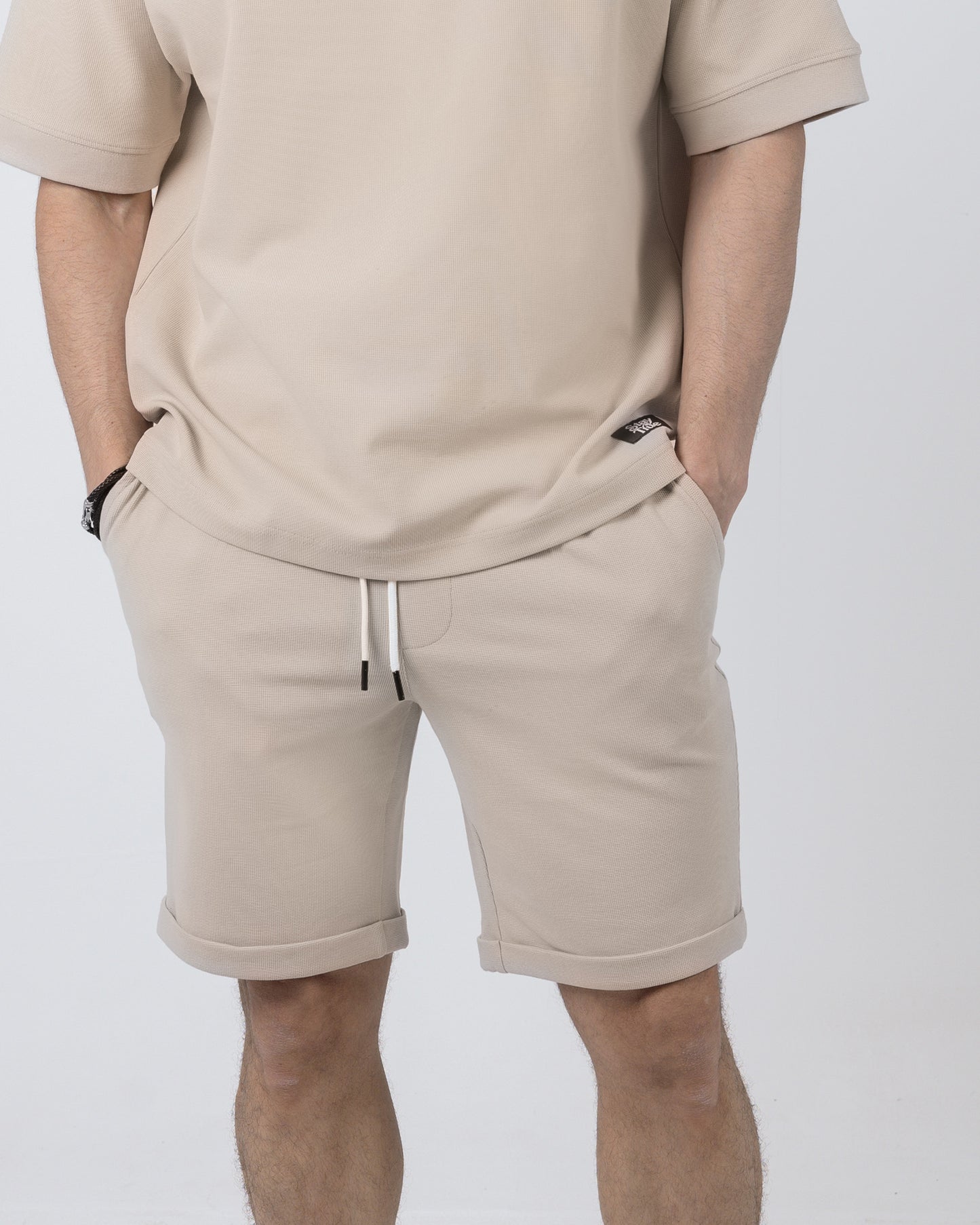 Everyday Classic Shorts -Beige
