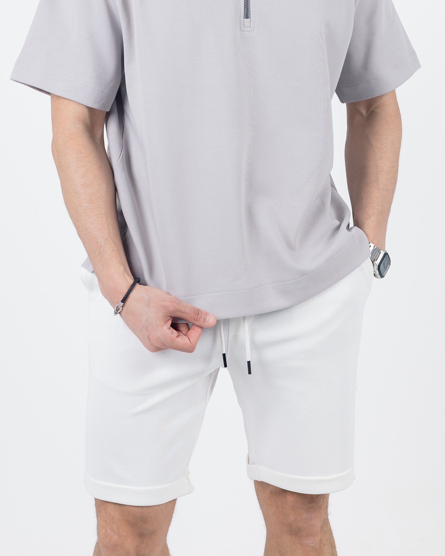 Everyday Classic Shorts -Offwhite