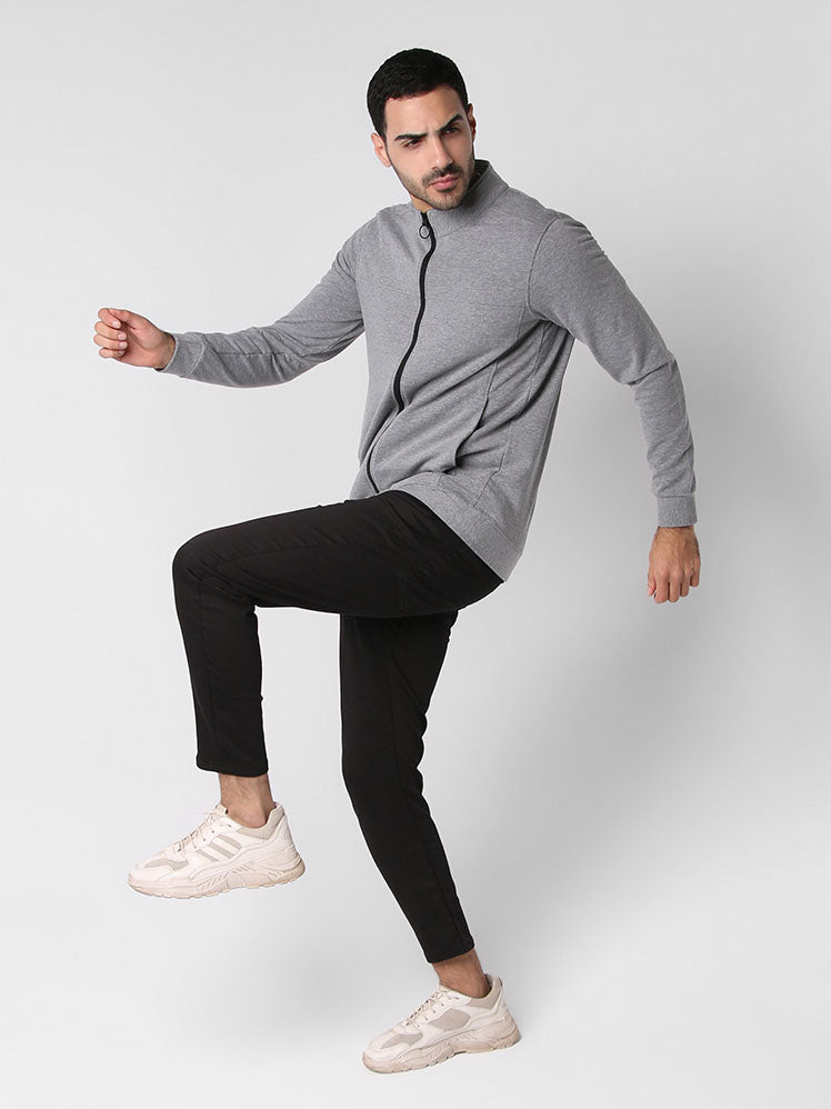 Weekday zip up light Jacket - Grey