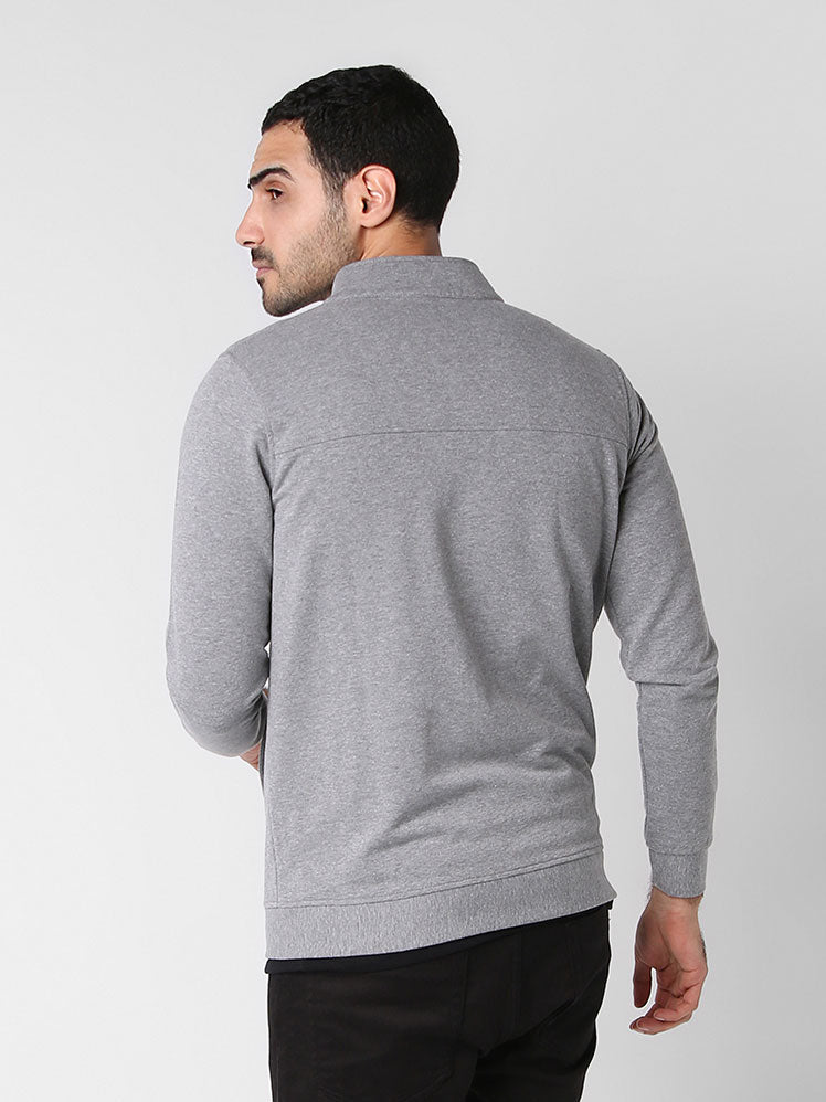 Weekday zip up light Jacket - Grey