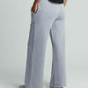 Women Jogging Bottoms with Seam Detail - GRAY