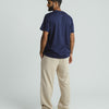 BASIC RELAXED NAVY T-SHIRT