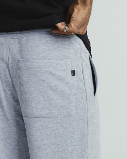 Wide-Leg Trousers - GRAY