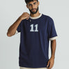 TEAM 11 Relaxed T-Shirt NAVY