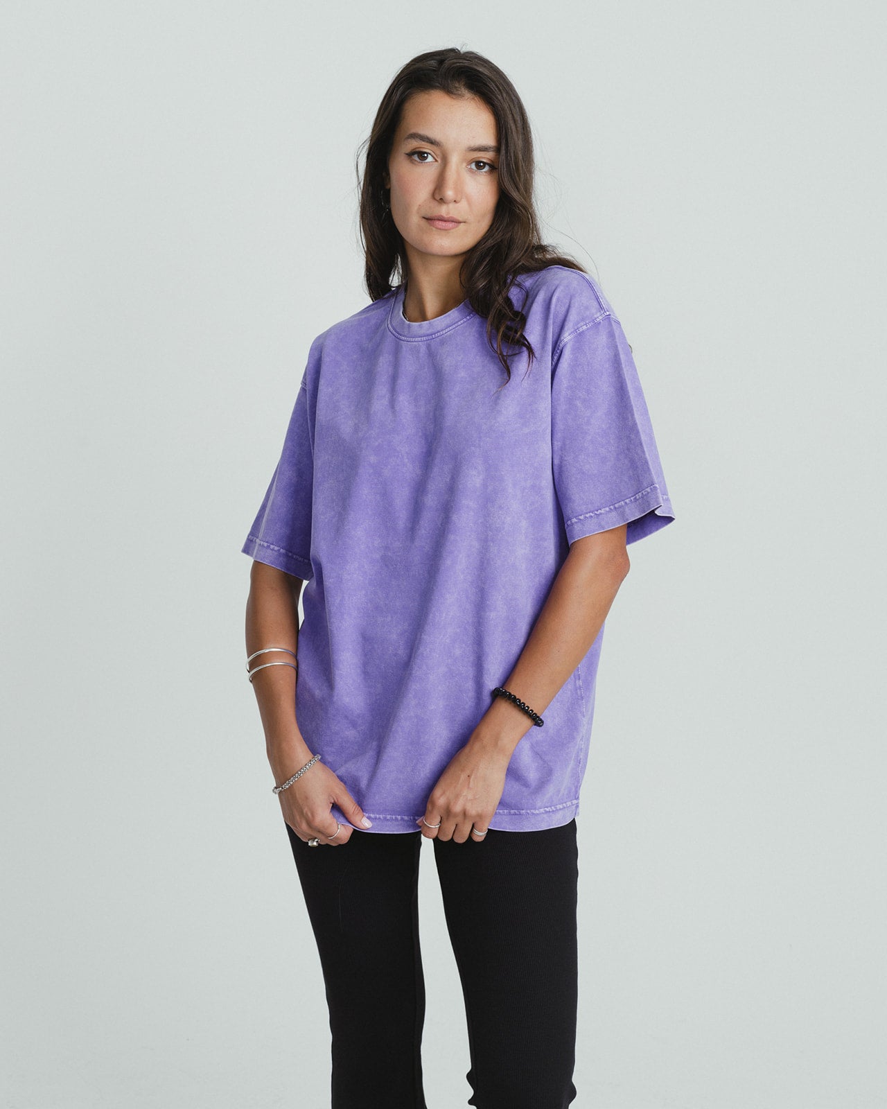 Stay True ACWD Relaxed Tee - Purple