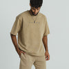 HUMAN ACWD Relaxed Heavy Tee - BEIGE