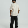 TEAM 07 OVERSIZED T-SHIRT BEIGE