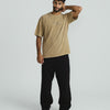 Don't Believe ACWD Relaxed Tee - BEIGE