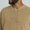 Don't Believe ACWD Relaxed Tee - BEIGE