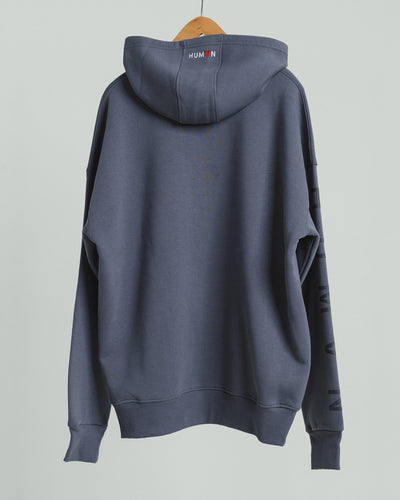 Basic HUMAN hoodie - Grey