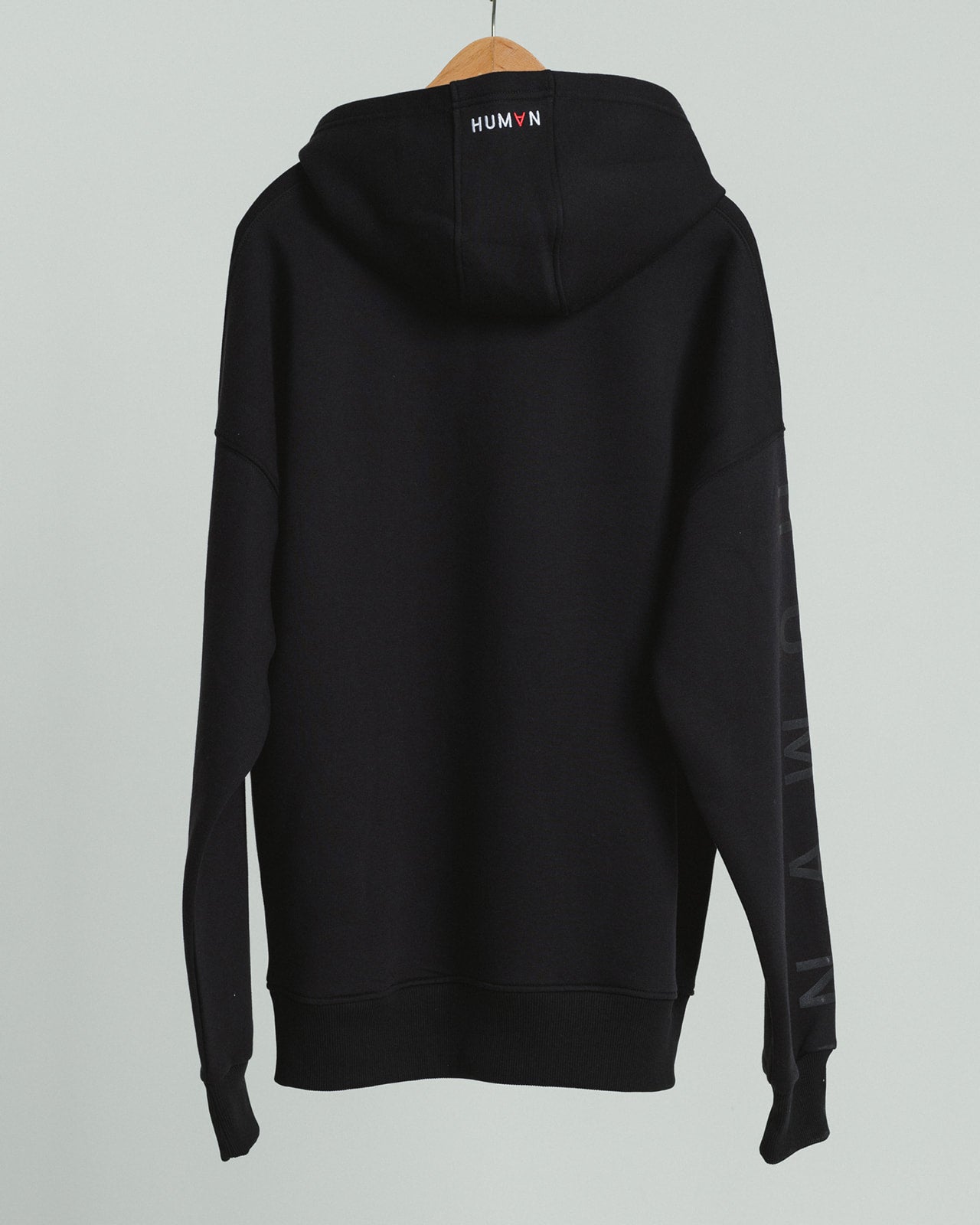 Basic HUMAN hoodie - Black