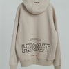 HU-OUT hoodie - Beige