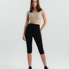 Piping capri - Black
