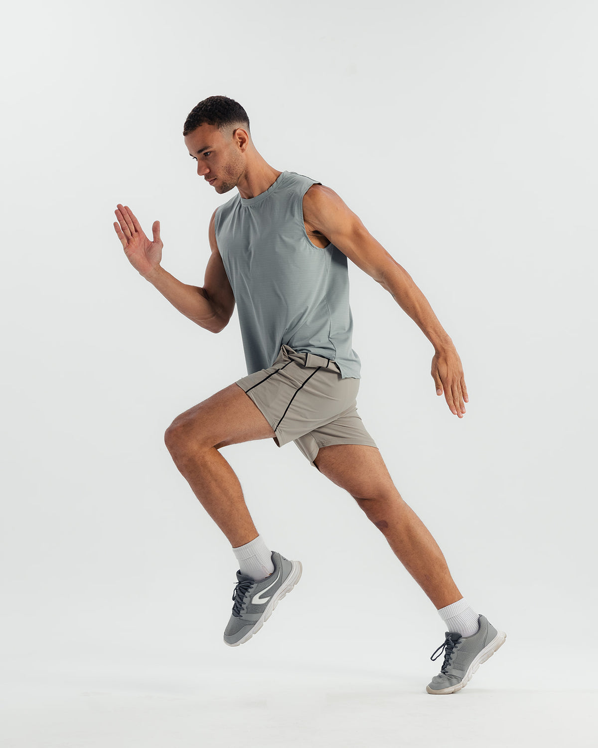 Run It Shorts - Beige
