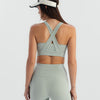 Crossback Bra - Sage