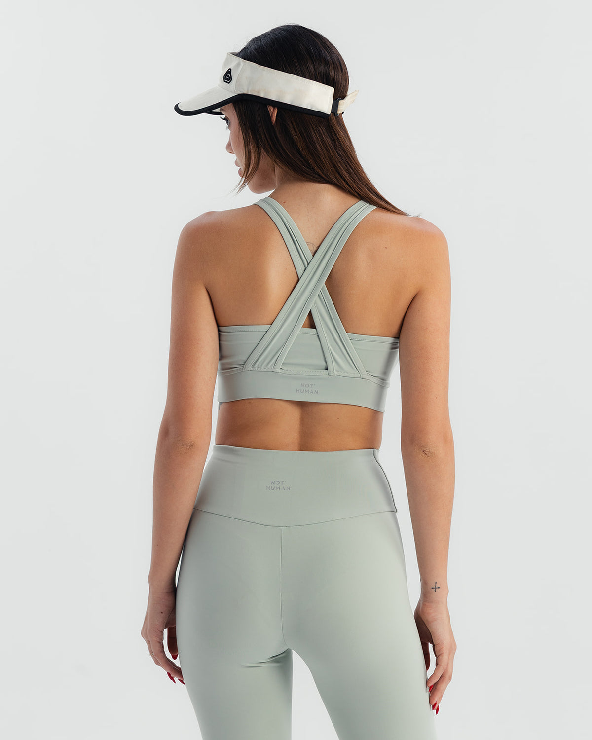 Crossback Bra - Sage