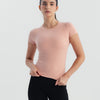 Soft Stretch Fitted T-Shirt  - Pink