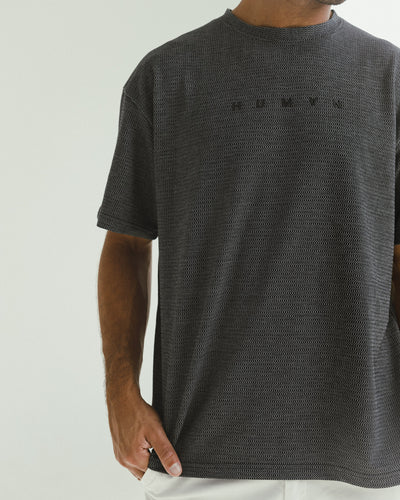 BLACK HUMAN RELAXED FIT T-SHIRT