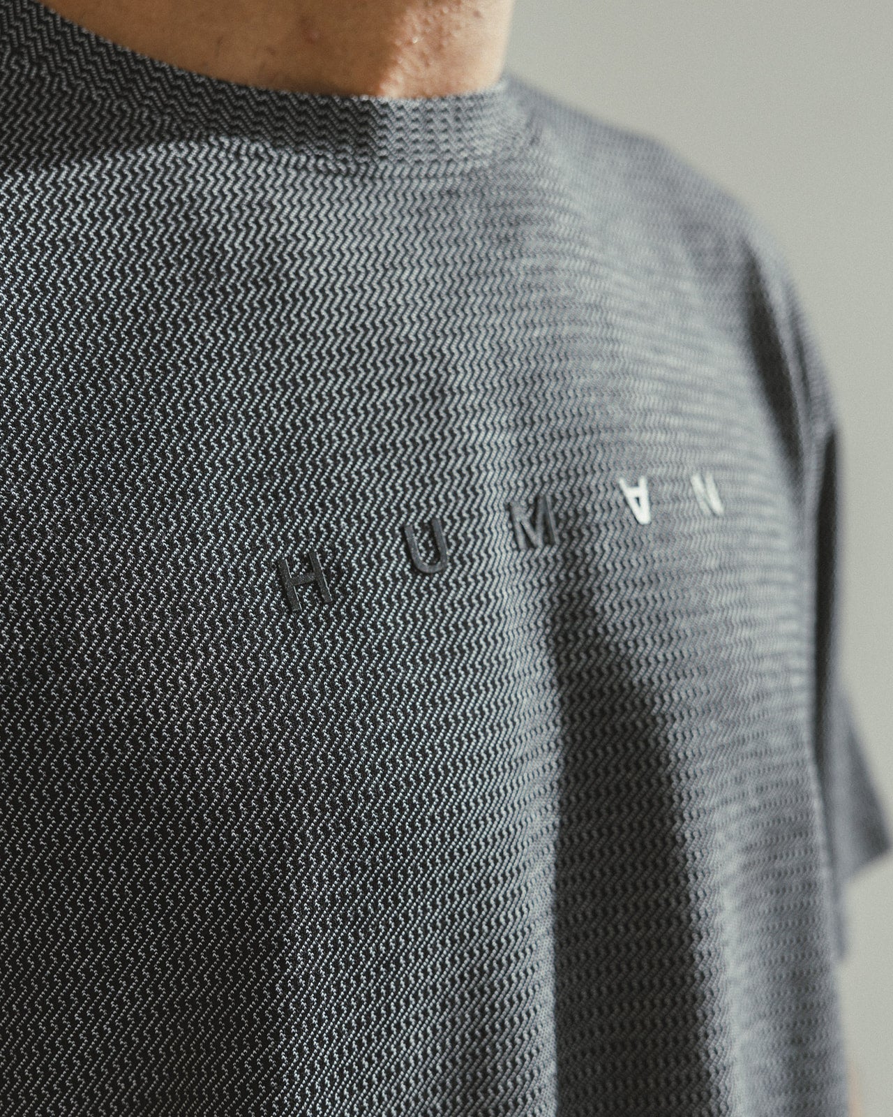 BLACK HUMAN RELAXED FIT T-SHIRT