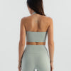 Essential neck top  - Sage