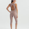 MOVE Capri Jumpsuit - Mauve Taupe