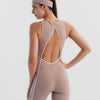 MOVE Capri Jumpsuit - Mauve Taupe