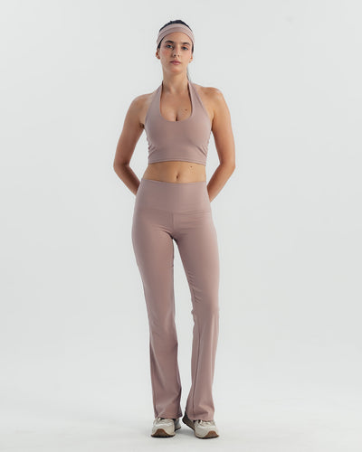 MOVE Flare Pants - Mauve Taupe