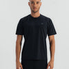 Linear Raglan Tee - Black