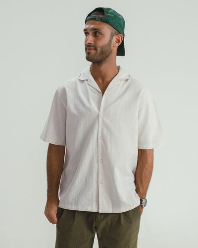 SHORT SLEEVES SHIRT BEIGE