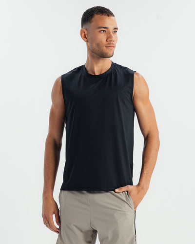 Breathable Tank Top - Black