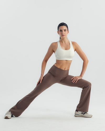 MOVE Flare Pants - Dusty brown