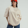 ★ CAIRO ★ BEIGE OVERSIZED T-SHIRT