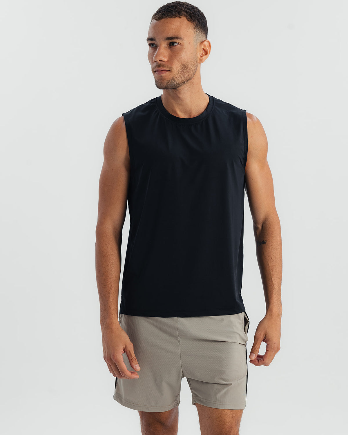 Breathable Tank Top - Black