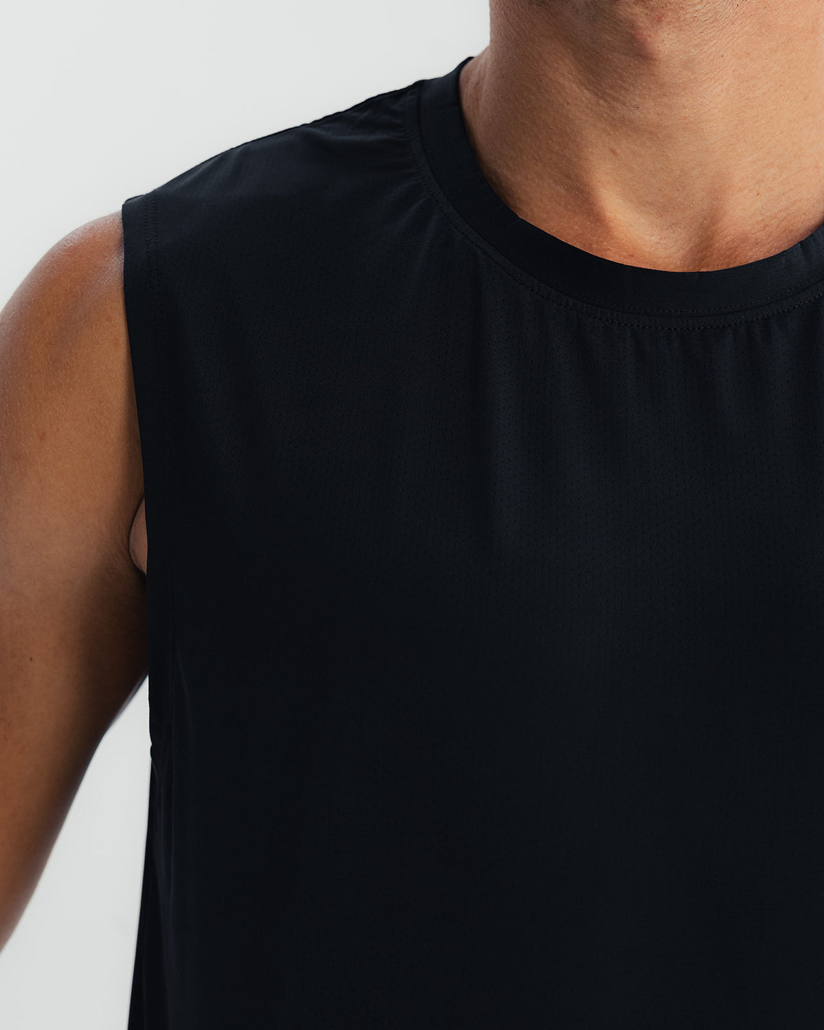 Breathable Tank Top - Black