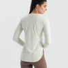 Performance Long Sleeve Top - Offwhite