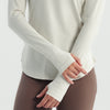 Performance Long Sleeve Top - Offwhite