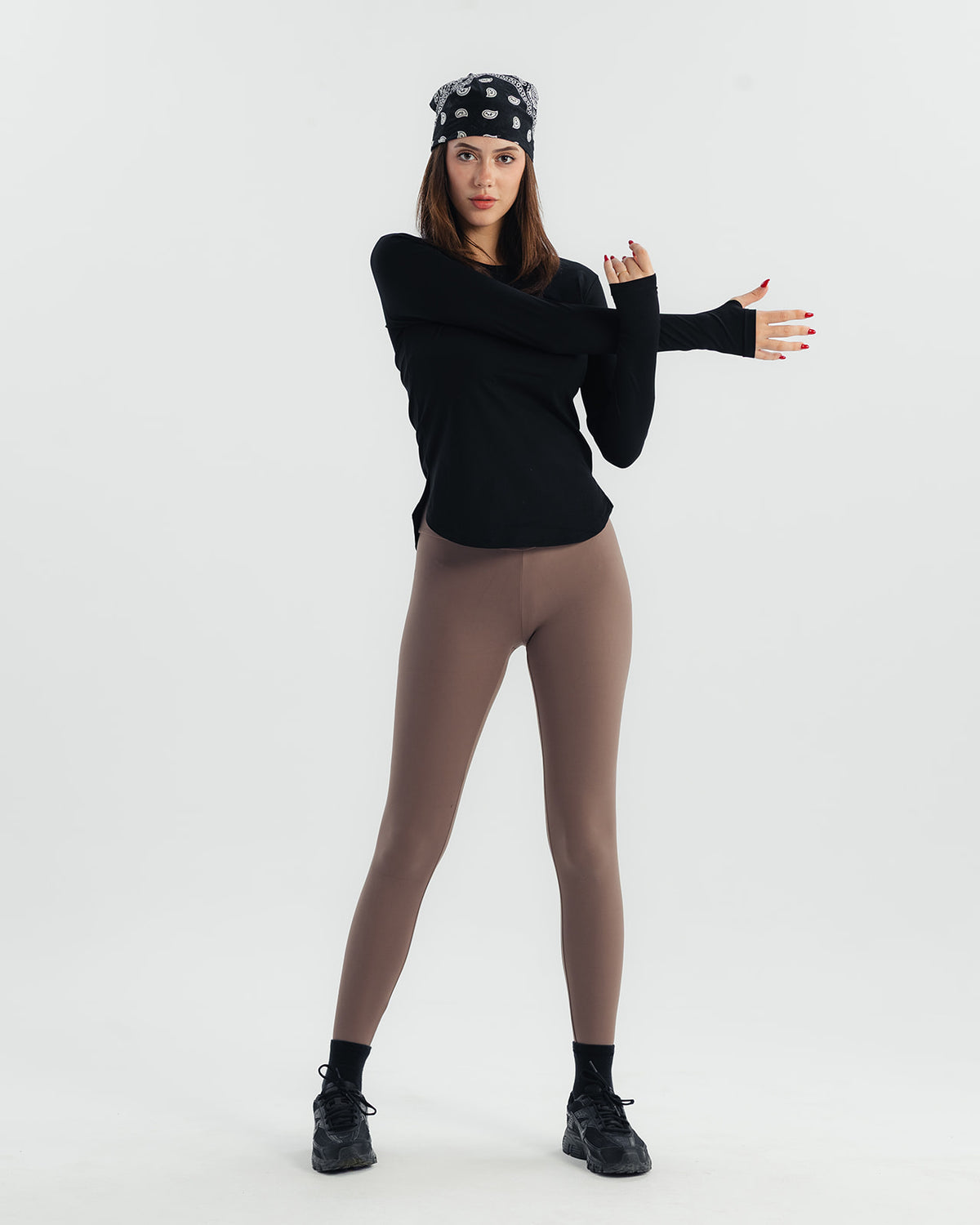 Performance Long Sleeve Top - Black