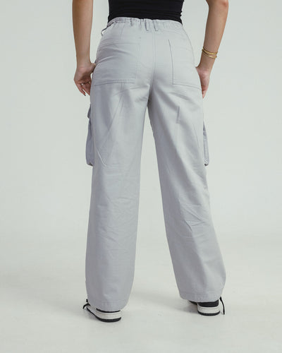 HIGH WAIST CARGO PANTS