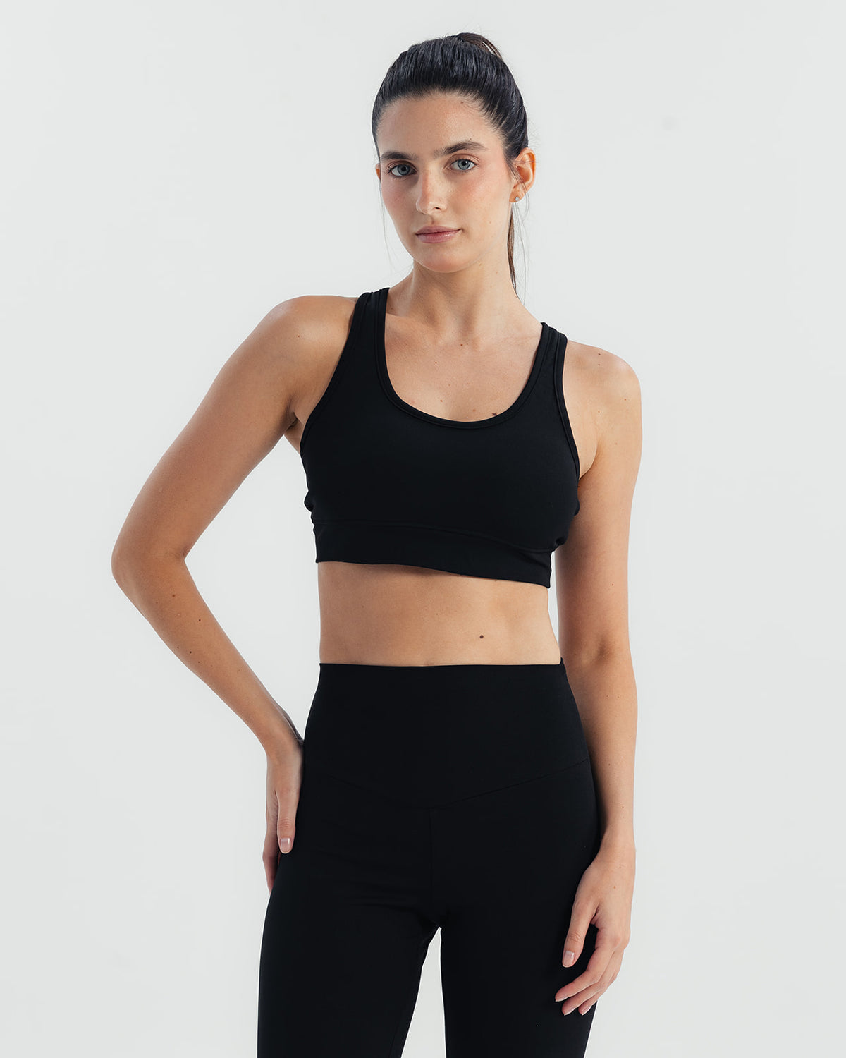 Crossback Bra - Black