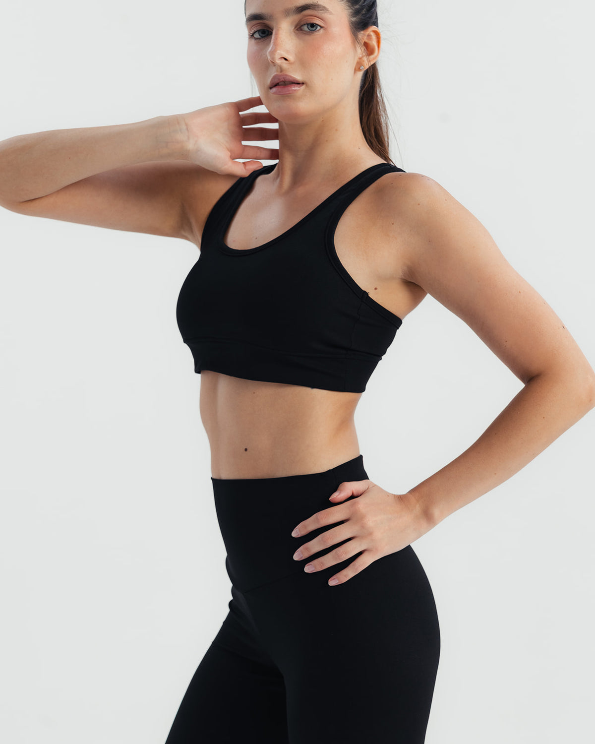 Crossback Bra - Black
