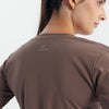 Performance Long Sleeve Top - Dusty brown