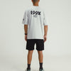 199X-KID SILVER OVERSIZED T-SHIRT