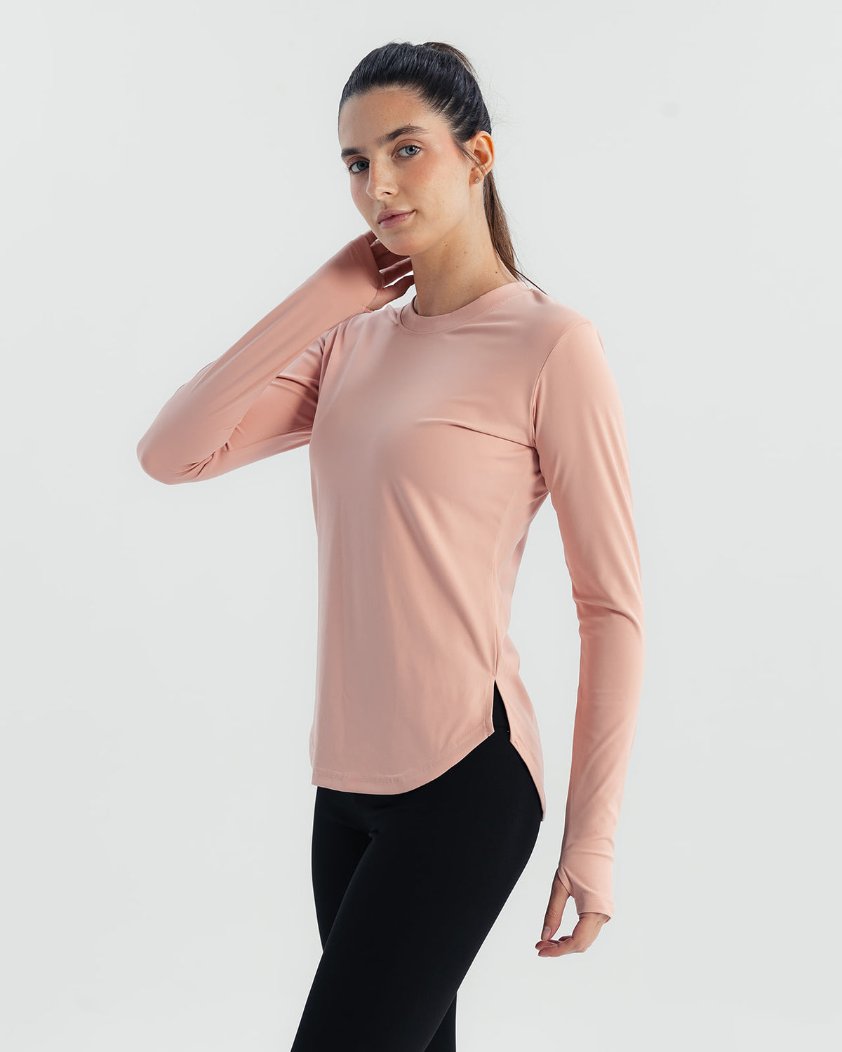 Performance Long Sleeve Top - Pink